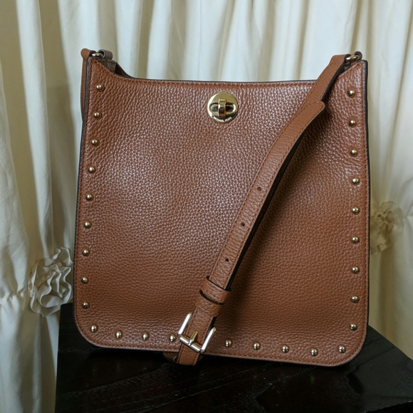 Michael Kors Handbags - ✨FIRM✨NWT Michael Kors Sullivan Studded Messenger